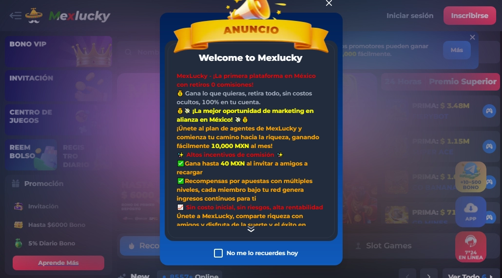 MexLucky Casino